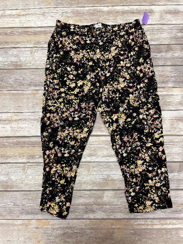 High-performance ski pants for snowy mountain slopes -Floral Print Pants Other Jessica Simpson, Size L