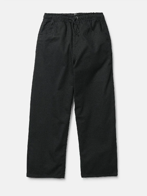 Big Boys Freazy Elastic Waist Pants - Black