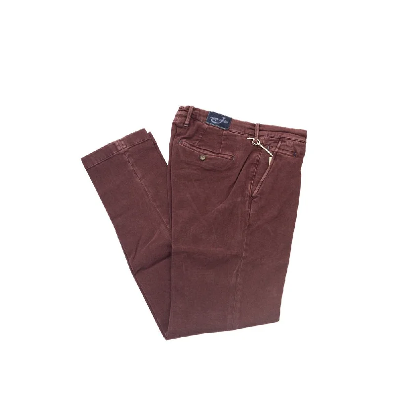 Eco-friendly hemp pants for sustainable clothing choices -Jacob Cohen Elegant  Chino Model Men's Trousers