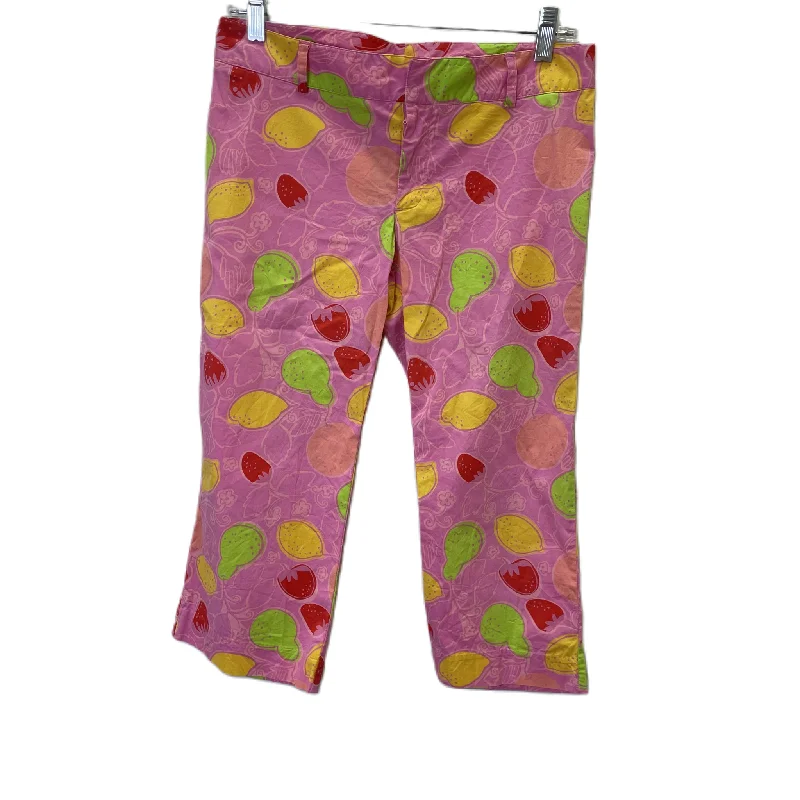 Breathable chino pants for warm climate comfort -Pants Cropped By Lilly Pulitzer  Size: 2