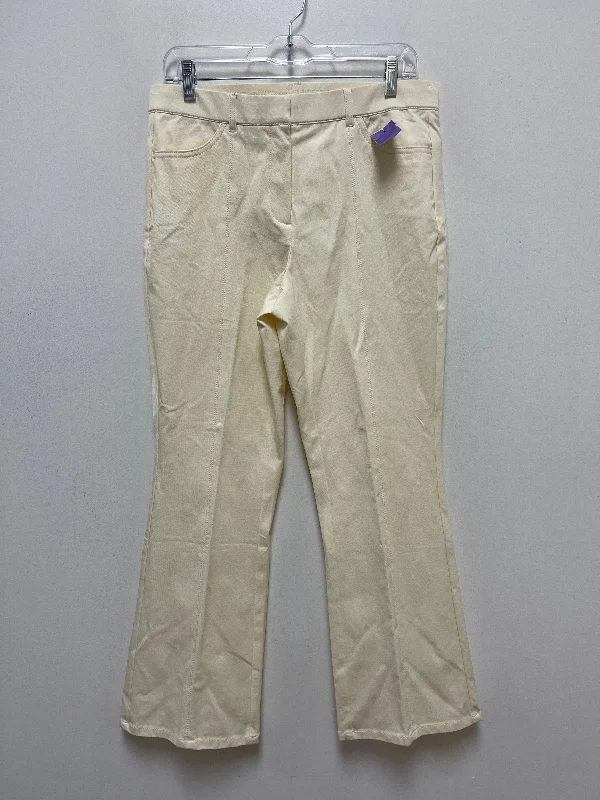 Lightweight jogger pants for summer evening strolls -Yellow Pants Other Isaac Mizrahi Live Qvc, Size 10petite