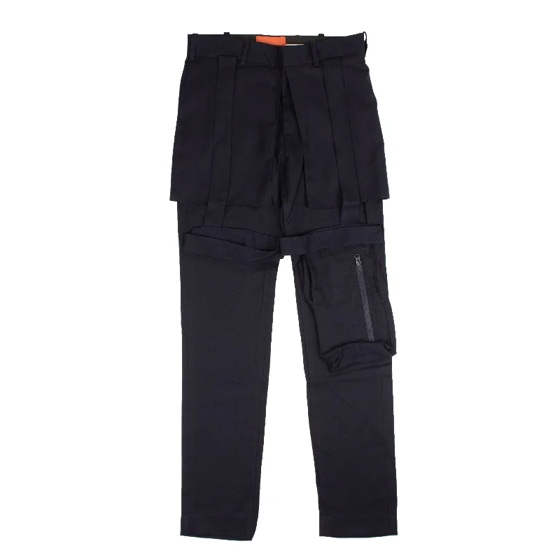 High-performance ski pants for snowy mountain slopes -Who Decides War Retroversion Trousers - Navy