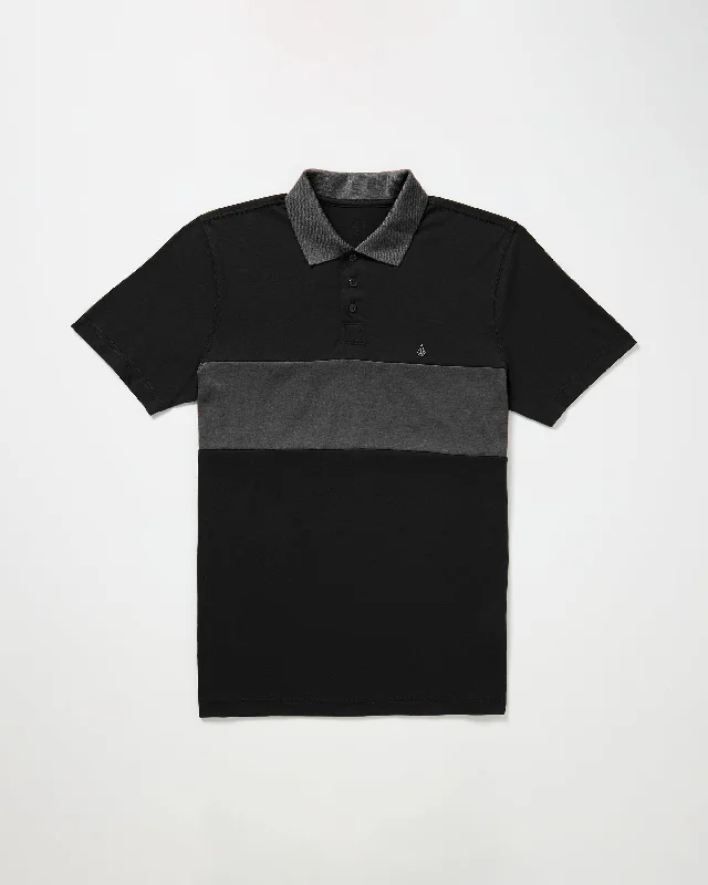 Palm Polo Shirt - Black