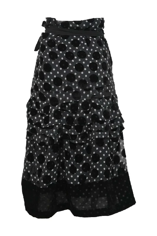 [WW39367] Comme Des Garçons Tricot | Midi Skirt