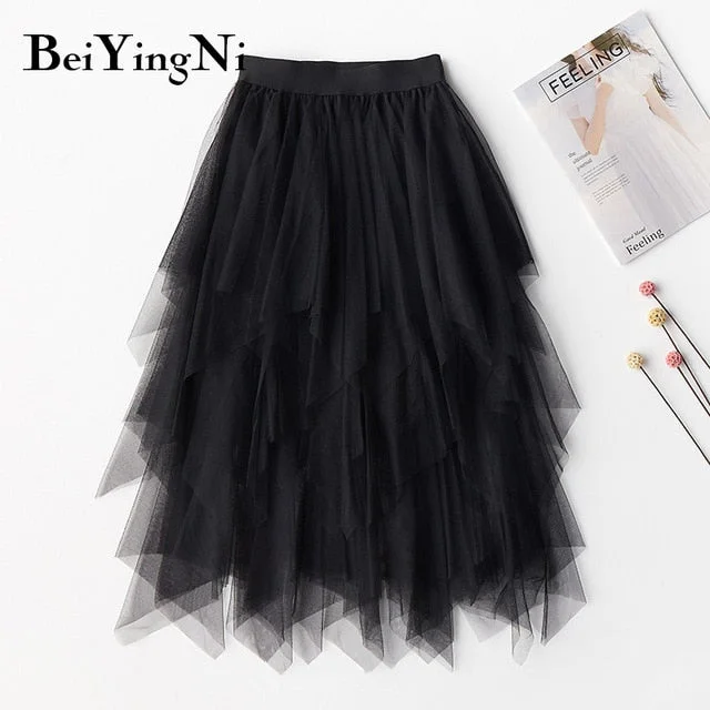 Black Tulle