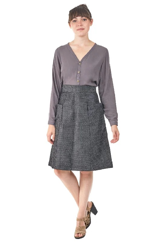 Designer skirts for luxury fashion flair -Atheno Skirt in Smoky Dot