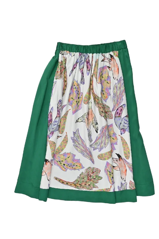 [WW35490] Baum Und Pferdgarten | Midi Skirt