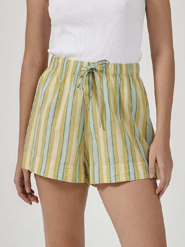 Board Shorts for Beach Fun -Salon Short - Citrus