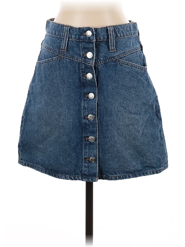 Cotton Shorts for Comfortable -Denim Skirt