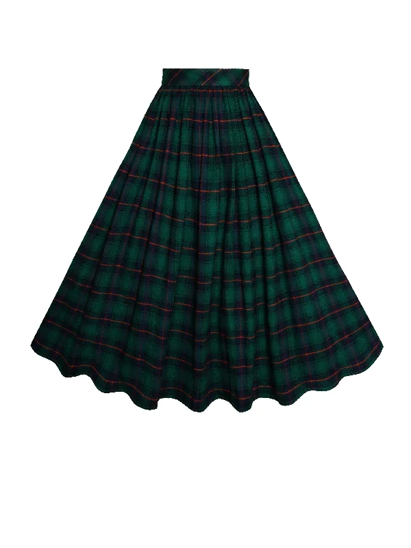 Wrap skirts for adjustable stylish fit -MTO - Lola Skirt "Princeton Plaid"