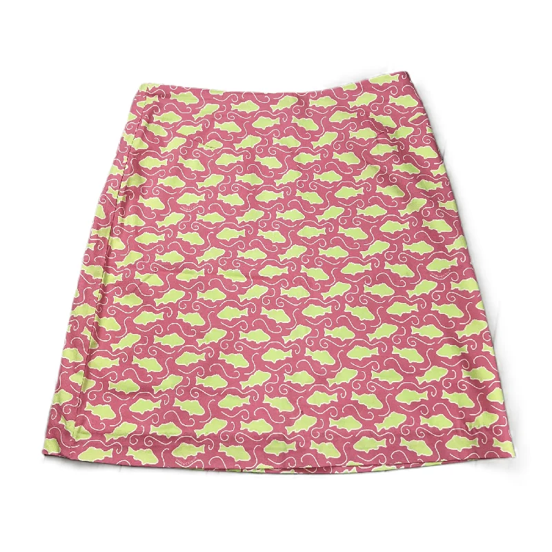 Casual skirts with relaxed fit comfort -Green & Pink Skirt Mini & Short By Vineyard Vines, Size: S