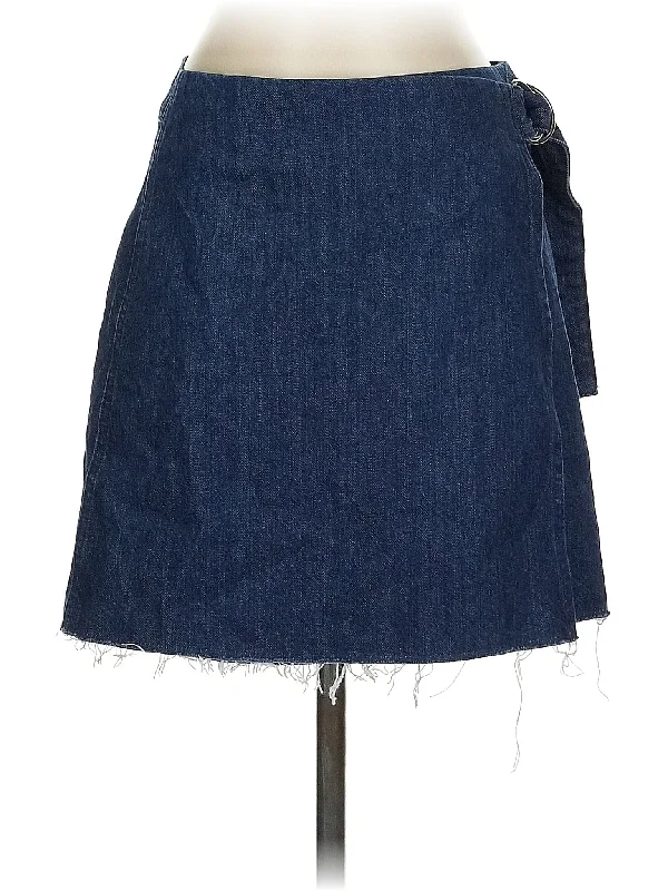 Spandex Skirts for Flexible -Denim Skirt