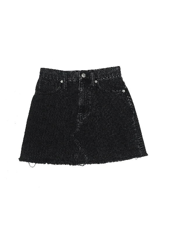 Belted Shorts for Fashion Statement -Denim Skirt