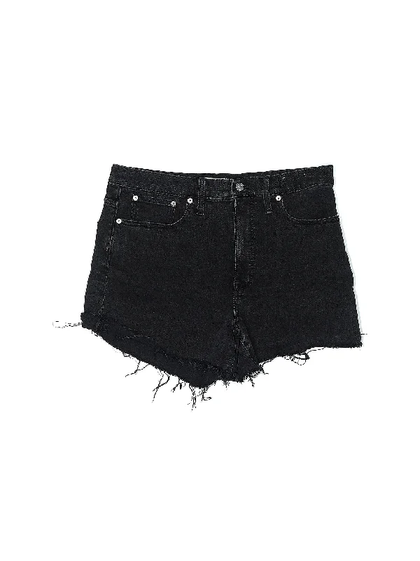 Spandex Shorts for Flexible Fit -Denim Shorts in Dark Wash