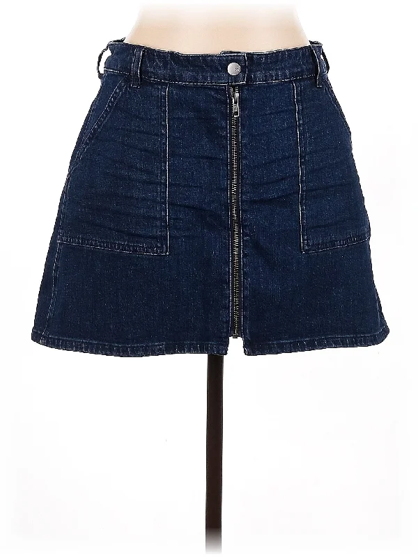 Bermuda Shorts for Modest Style -Denim Skirt