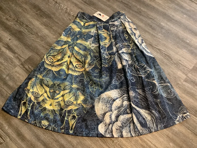 Designer mini skirts for high-end appeal -Multi-colored Skirt Midi Clothes Mentor, Size S