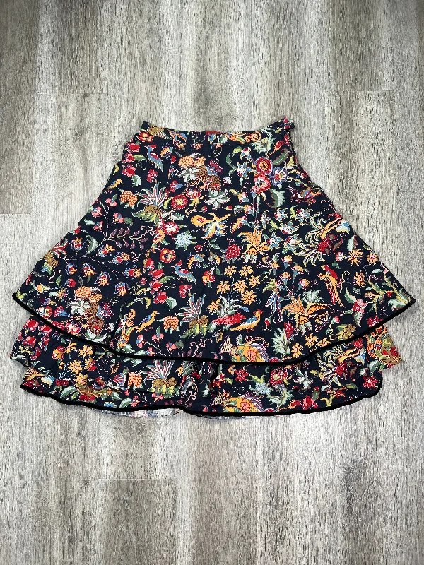 Flowy floral skirts for springtime elegance -Floral Print Skirt Midi Kenzo Paris , Size S