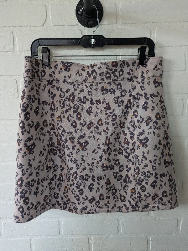 High-waisted skirts for slimming chic style -Animal Print Skirt Mini & Short Maurices, Size 12