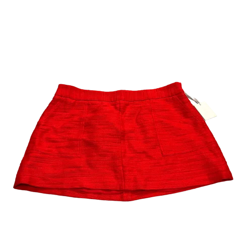 Cute pleated skirts for youthful school outfits -Red Skirt Mini & Short 1.state, Size Xl