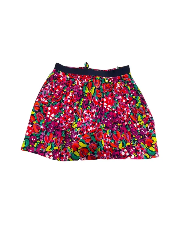 Stretch denim skirts for comfy wear -Multi-colored Skirt Mini & Short Lilly Pulitzer, Size 6