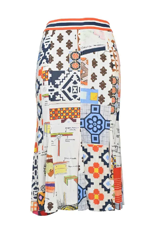 Wrap maxi skirts for versatile styling options -[WW40001] Tory Burch | Skirt