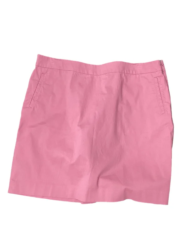 Affordable denim skirts for everyday cool -Pink Skirt Midi L.l. Bean, Size 20