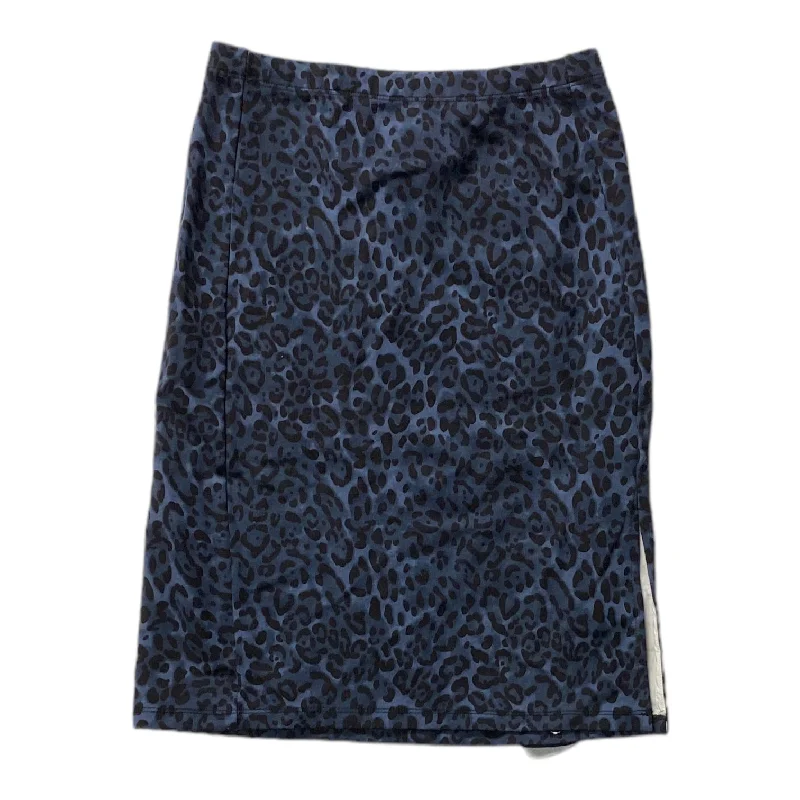 Stretchy skirts for all-body inclusivity -Animal Print Skirt Midi Tahari By Arthur Levine, Size Xs