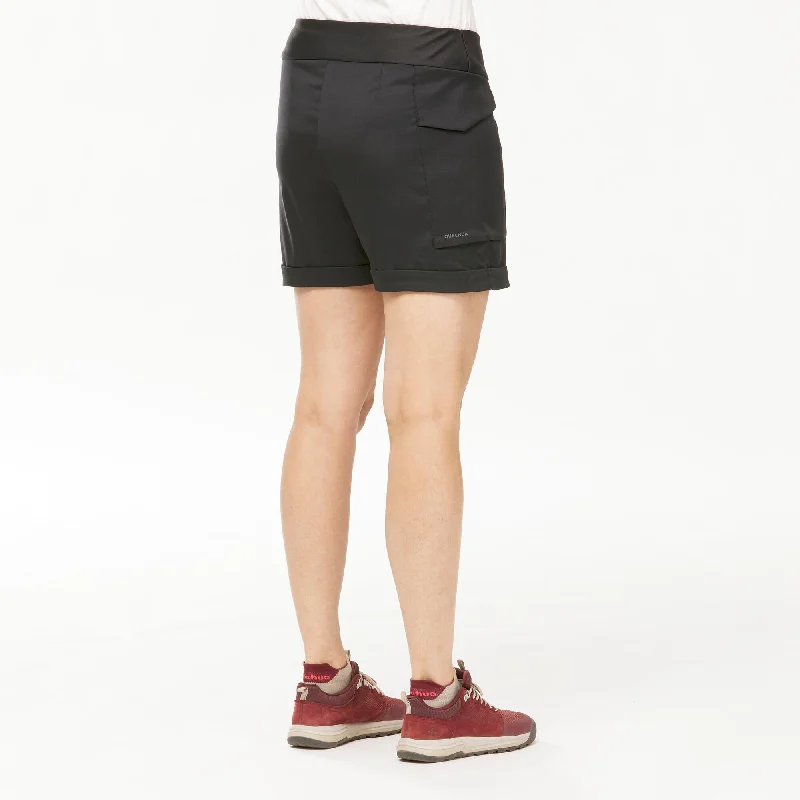 Khaki Shorts for Earthy Look -Quechua Women's NH500 Hiking Shorts