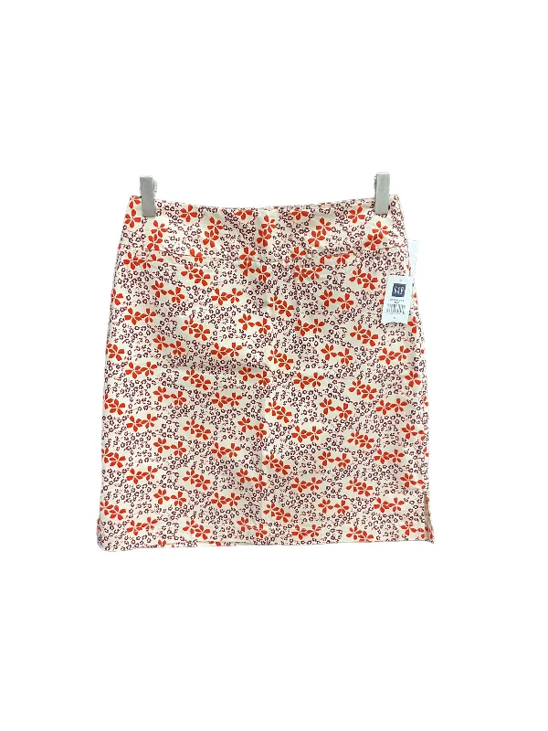 Affordable denim skirts for everyday cool -Floral Print Skirt Mini & Short Gap, Size 0