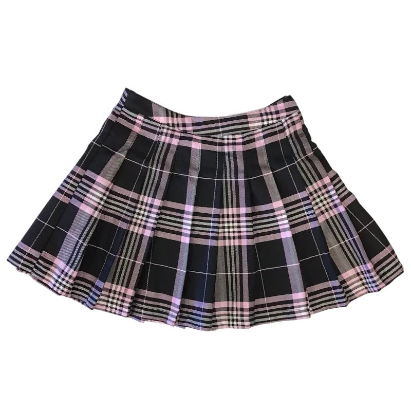 Classic skirts with simple clean lines -Rainbow Print Skirt Mini & Short Forever 21, Size Xs