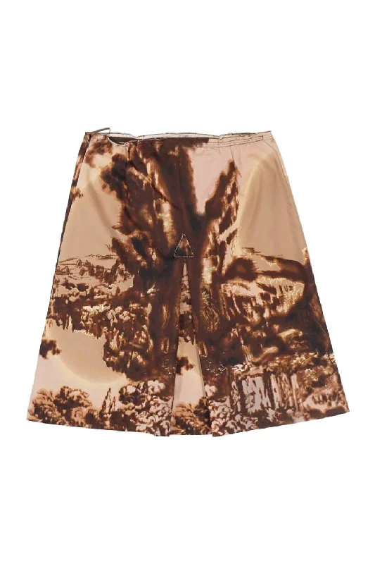 [WW31749] Prada | knee Length Skirt