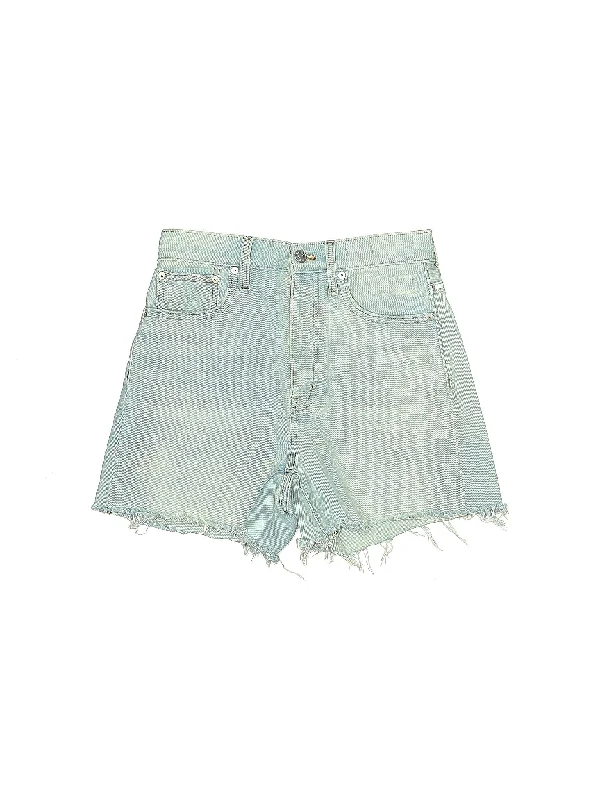 Cotton Shorts for Comfortable -Denim Shorts in Light Wash