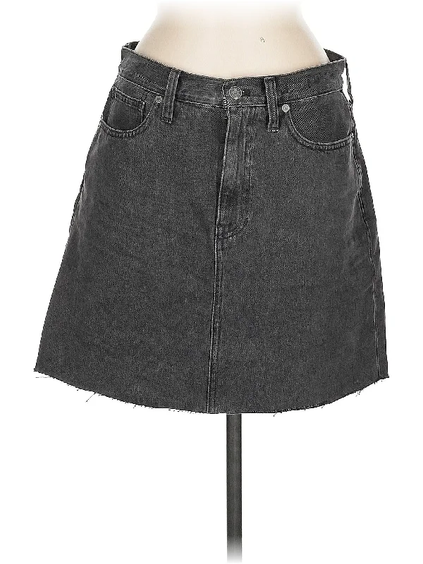 Spandex Shorts for Flexible Fit -Denim Skirt