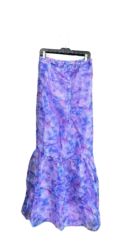 A-line mini skirts for fun flirty looks -Purple Skirt Maxi Buddy Love, Size 4