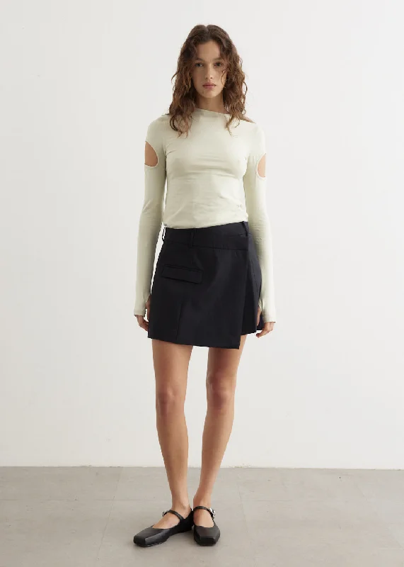 Trendy skirts with modern cutout designs -Cora Skirt