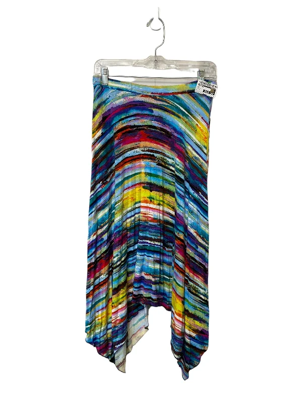 Lightweight skirts with airy fabric weave -Multi-colored Skirt Maxi Versona, Size S