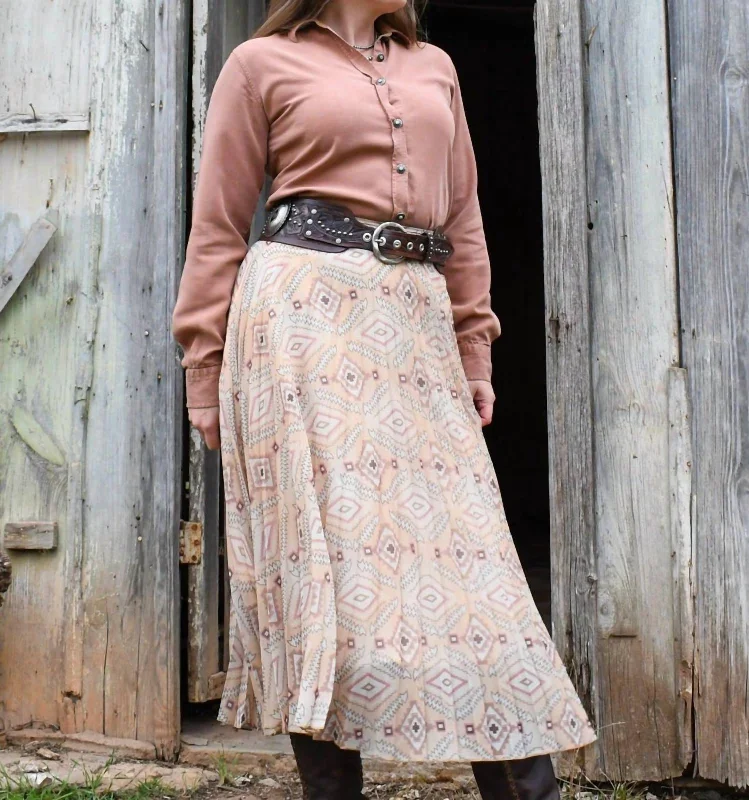 Ester Skirt In Beige