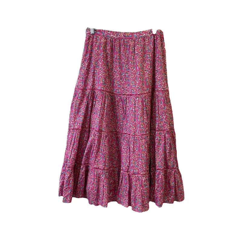 Classic black skirts for versatile outfit pairing -Pink Skirt Maxi By J. Crew, Size: 6