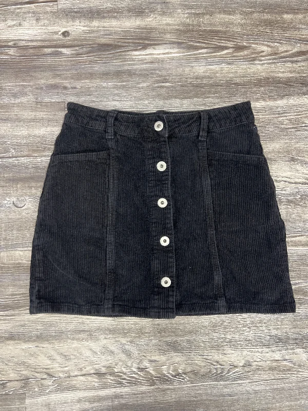 Classic skirts with subtle texture weave -Black Skirt Mini & Short Cotton On, Size 4