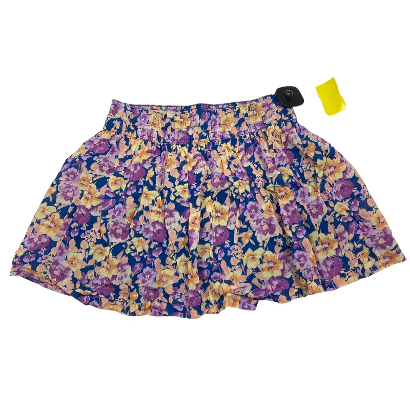 Vintage skirts for retro-inspired fashion vibes -Blue Skirt Mini & Short XXI, Size S